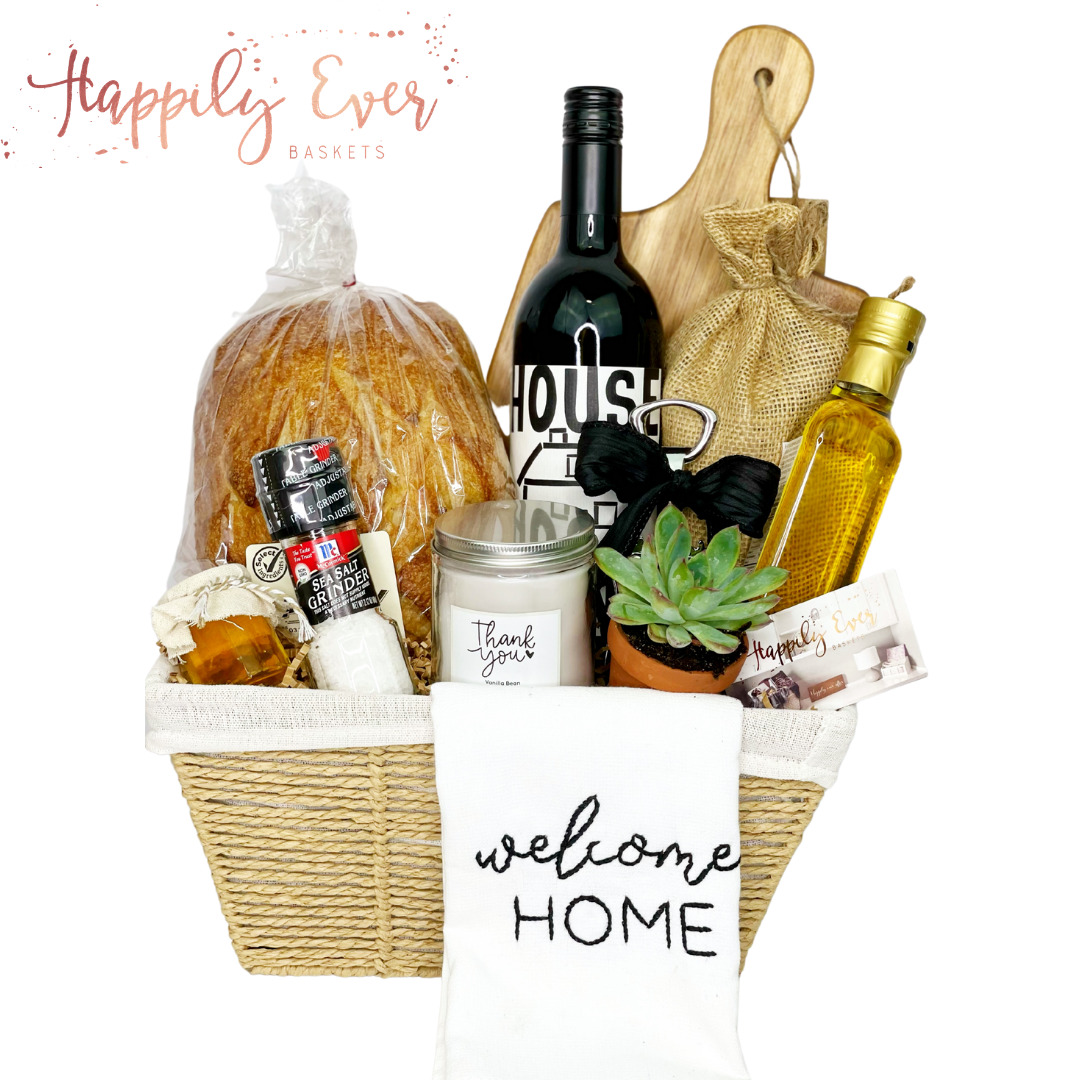 DIY Housewarming Gift Basket - A New Home Essentials Gift